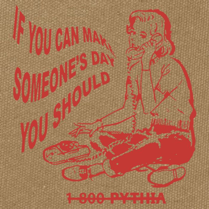 Pythia Nightcall If You Can Make SomeoneS Day You Should Cotton Canvas Backpack
