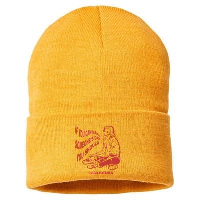 Pythia Nightcall If You Can Make SomeoneS Day You Should Sustainable Knit Beanie