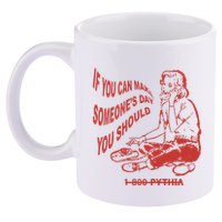 Pythia Nightcall If You Can Make SomeoneS Day You Should 11oz C Handle Ceramic Mug