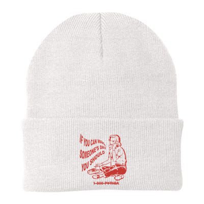Pythia Nightcall If You Can Make SomeoneS Day You Should Knit Cap Winter Beanie