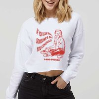 Pythia Nightcall If You Can Make SomeoneS Day You Should Cropped Pullover Crew