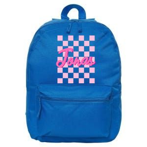 Personalized Name Jonas I Love Jonas 16 in Basic Backpack