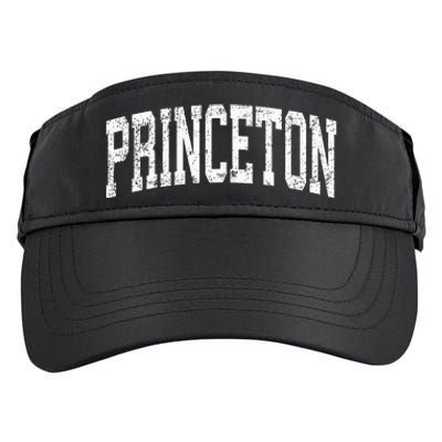 Princeton New Jersey NJ Vintage Athletic Sports Adult Drive Performance Visor