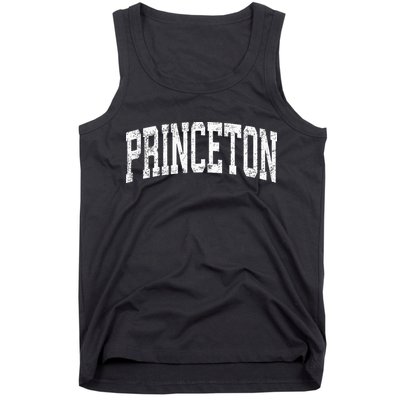 Princeton New Jersey NJ Vintage Athletic Sports Tank Top