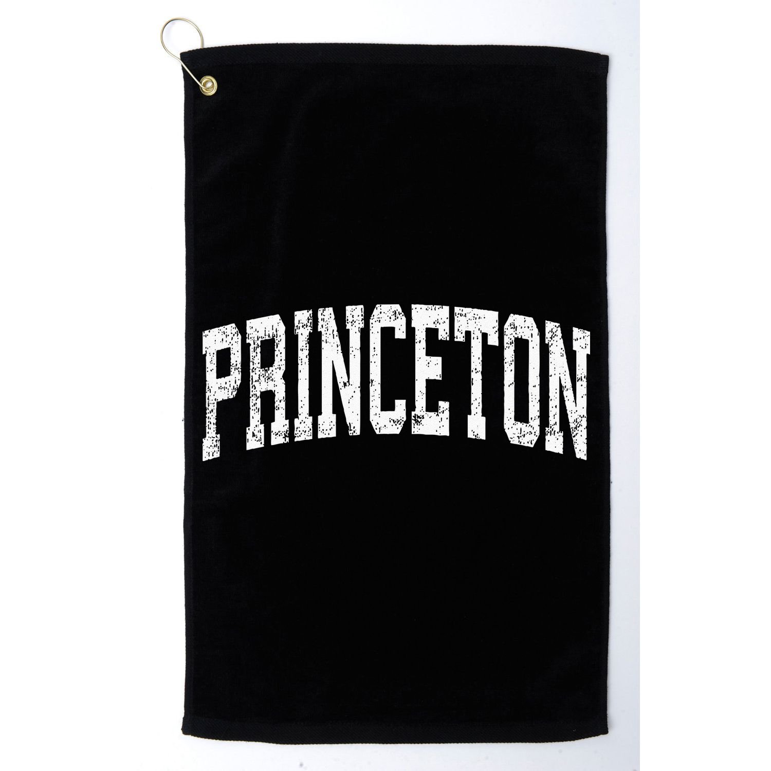 Princeton New Jersey NJ Vintage Athletic Sports Golf Towel