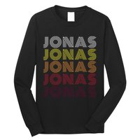 Personalized Name Jonas Vintage Jonas Long Sleeve Shirt