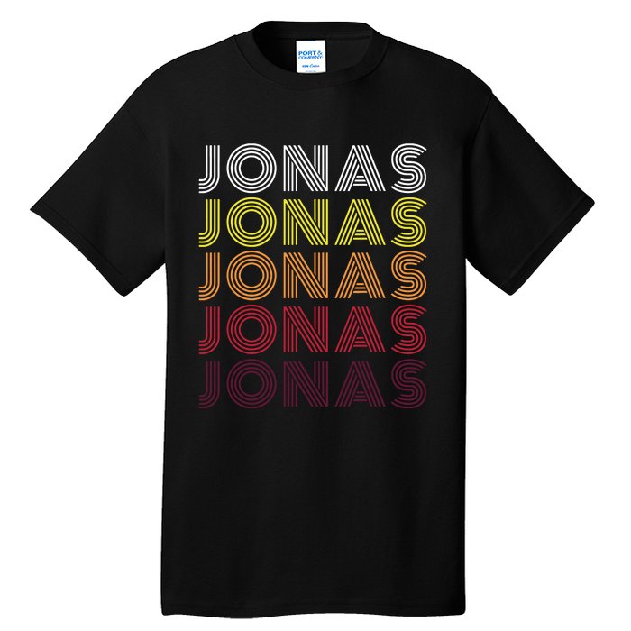 Personalized Name Jonas Vintage Jonas Tall T-Shirt