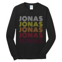 Personalized Name Jonas Vintage Jonas Tall Long Sleeve T-Shirt