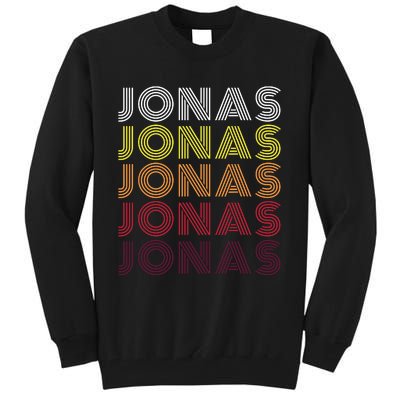 Personalized Name Jonas Vintage Jonas Tall Sweatshirt