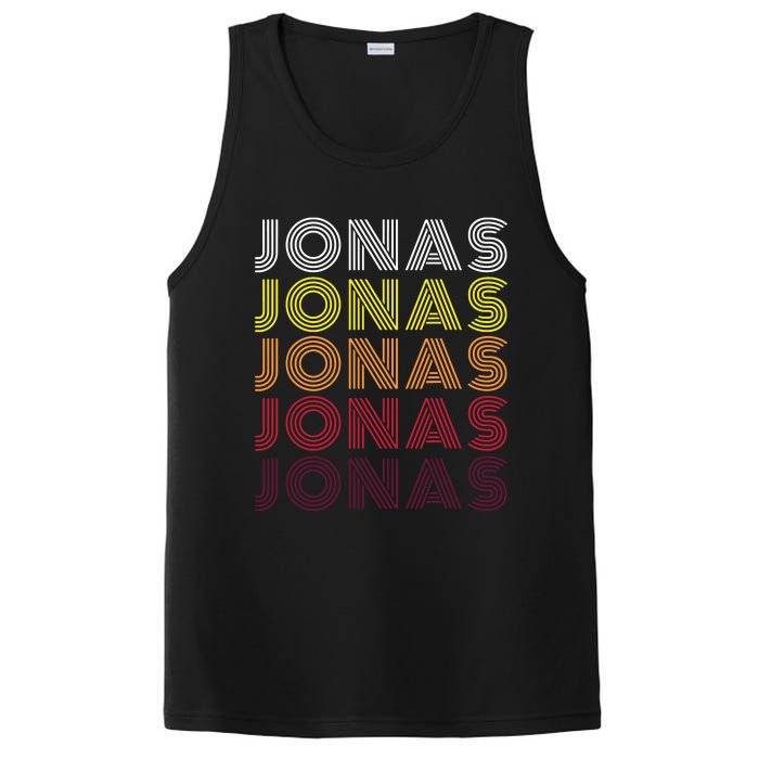 Personalized Name Jonas Vintage Jonas PosiCharge Competitor Tank