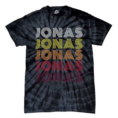 Personalized Name Jonas Vintage Jonas Tie-Dye T-Shirt