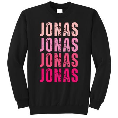 Personalized Name Jonas I Love Jonas Sweatshirt