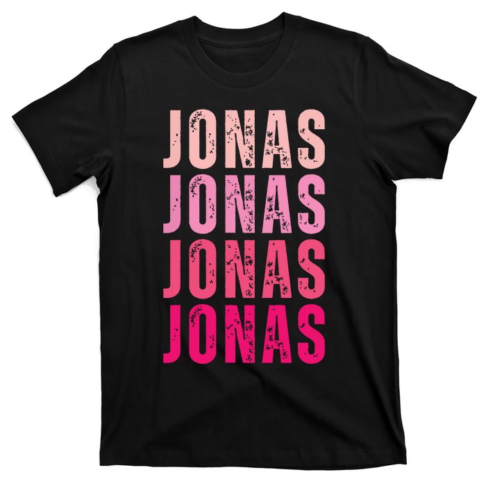 Personalized Name Jonas I Love Jonas T-Shirt