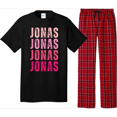 Personalized Name Jonas I Love Jonas Pajama Set