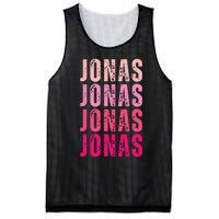 Personalized Name Jonas I Love Jonas Mesh Reversible Basketball Jersey Tank