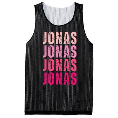 Personalized Name Jonas I Love Jonas Mesh Reversible Basketball Jersey Tank