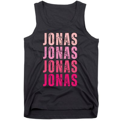 Personalized Name Jonas I Love Jonas Tank Top