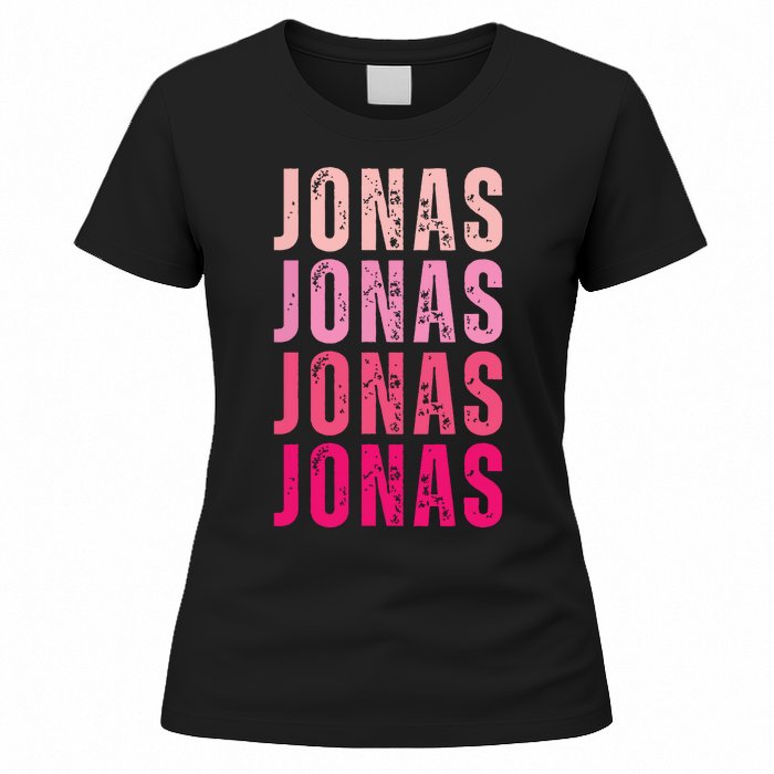 Personalized Name Jonas I Love Jonas Women's T-Shirt