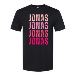 Personalized Name Jonas I Love Jonas Softstyle CVC T-Shirt