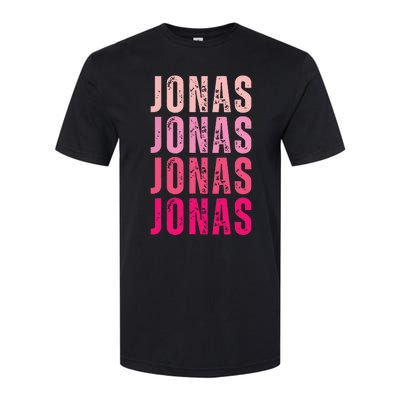 Personalized Name Jonas I Love Jonas Softstyle CVC T-Shirt