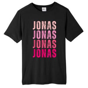 Personalized Name Jonas I Love Jonas Tall Fusion ChromaSoft Performance T-Shirt