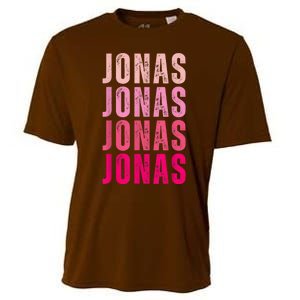 Personalized Name Jonas I Love Jonas Cooling Performance Crew T-Shirt