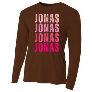 Personalized Name Jonas I Love Jonas Cooling Performance Long Sleeve Crew