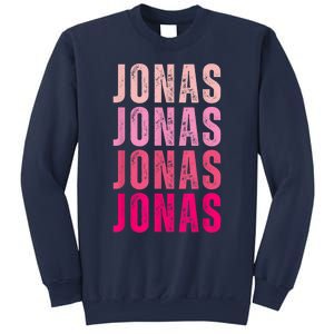 Personalized Name Jonas I Love Jonas Sweatshirt