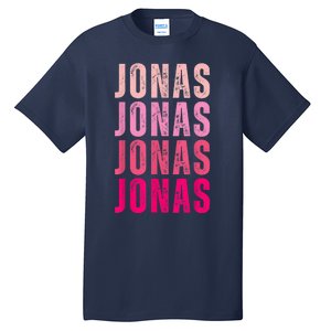 Personalized Name Jonas I Love Jonas Tall T-Shirt