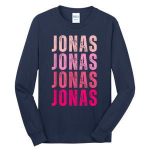 Personalized Name Jonas I Love Jonas Tall Long Sleeve T-Shirt