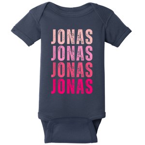 Personalized Name Jonas I Love Jonas Baby Bodysuit