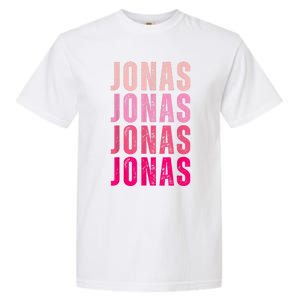 Personalized Name Jonas I Love Jonas Garment-Dyed Heavyweight T-Shirt