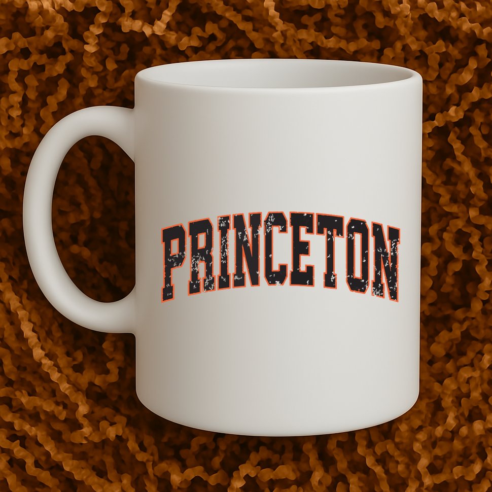 Princeton New Jersey Nj Vintage Athletic Sports Mug