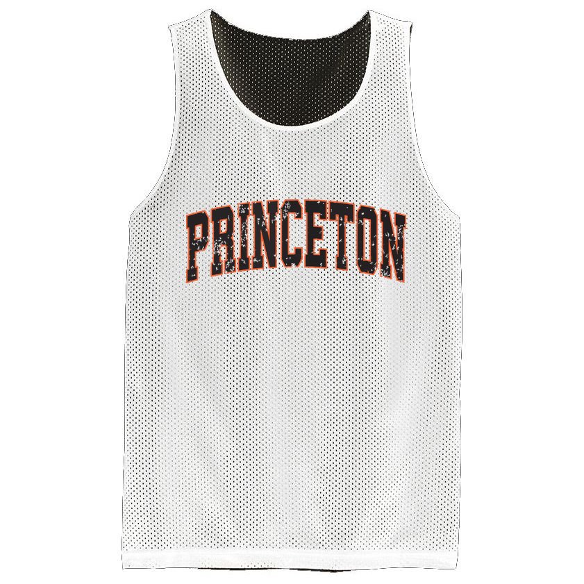 Princeton New Jersey Nj Vintage Athletic Sports Mesh Reversible Basketball Jersey Tank