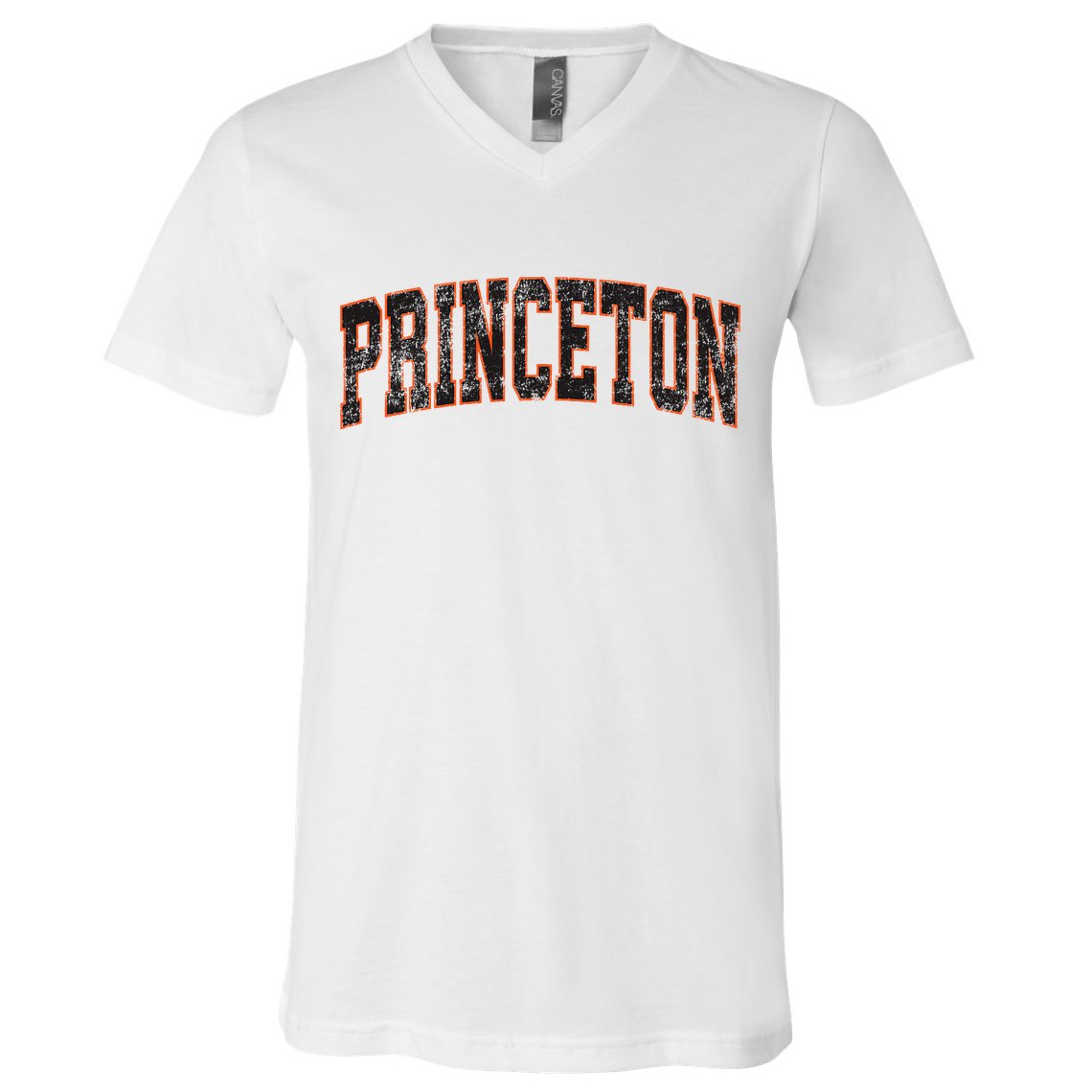 Princeton New Jersey Nj Vintage Athletic Sports V-Neck T-Shirt