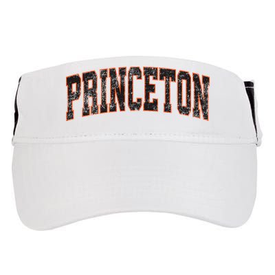 Princeton New Jersey Nj Vintage Athletic Sports Adult Drive Performance Visor