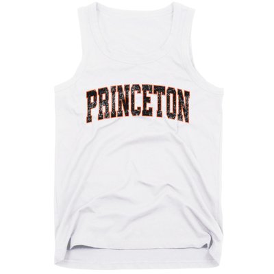 Princeton New Jersey Nj Vintage Athletic Sports Tank Top