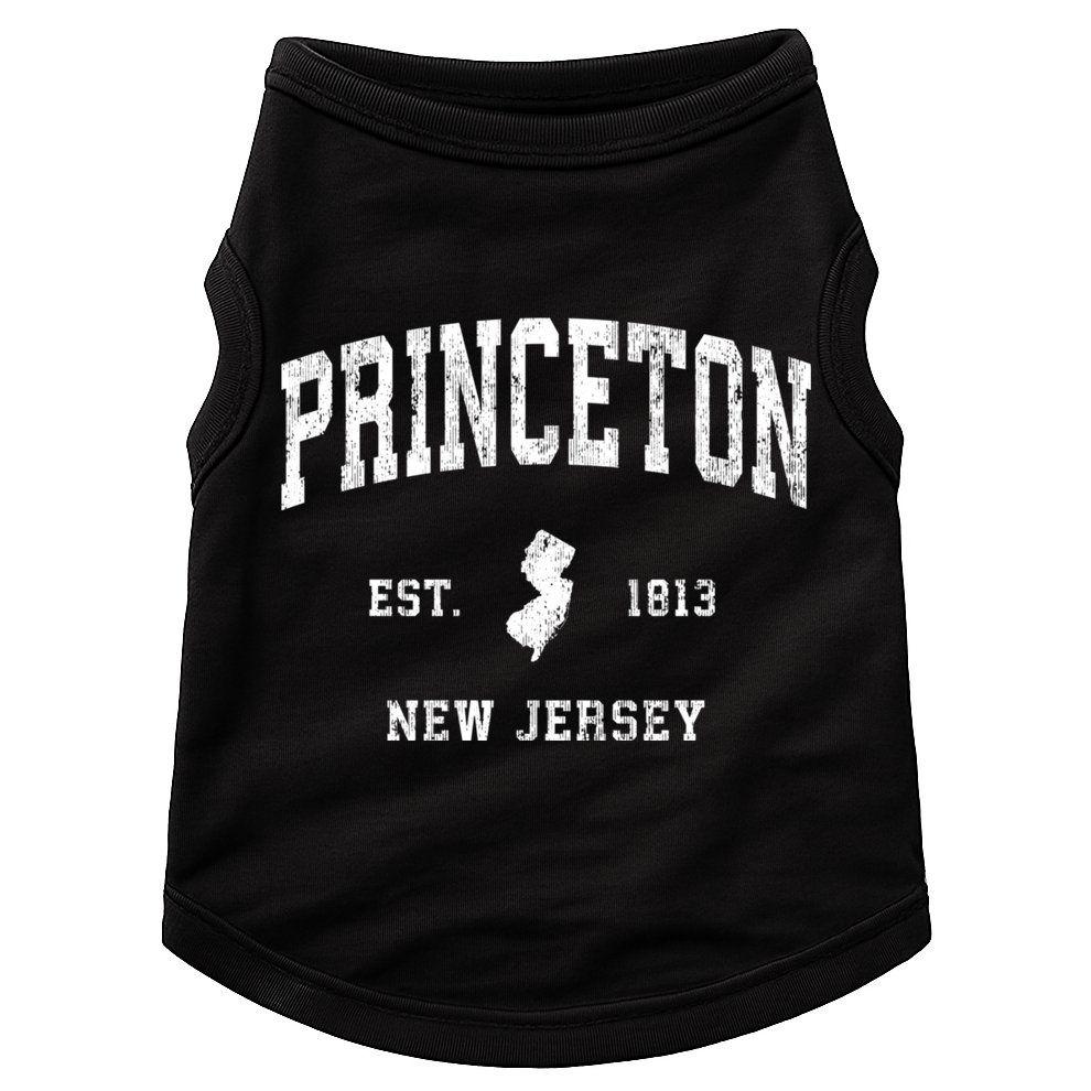 Princeton New Jersey Nj Vintage Athletic Sports Doggie Tank