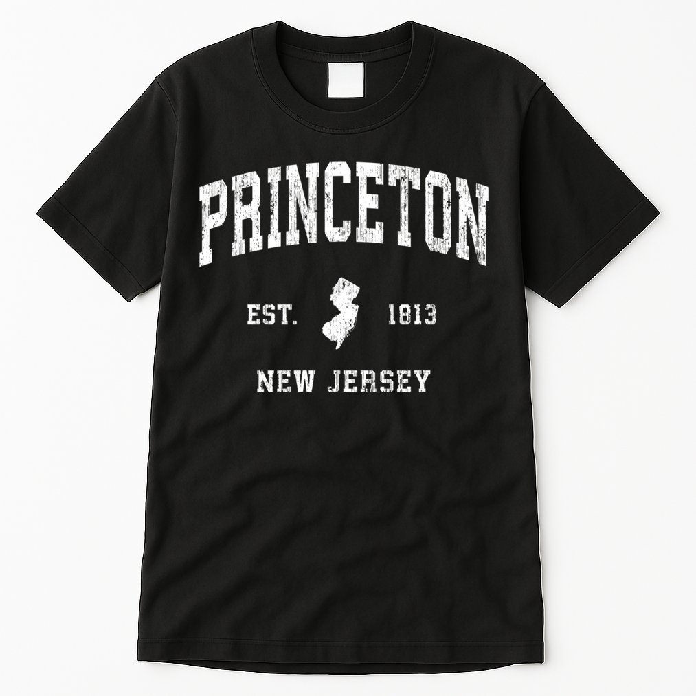 Princeton New Jersey Nj Vintage Athletic Sports Tall T-Shirt