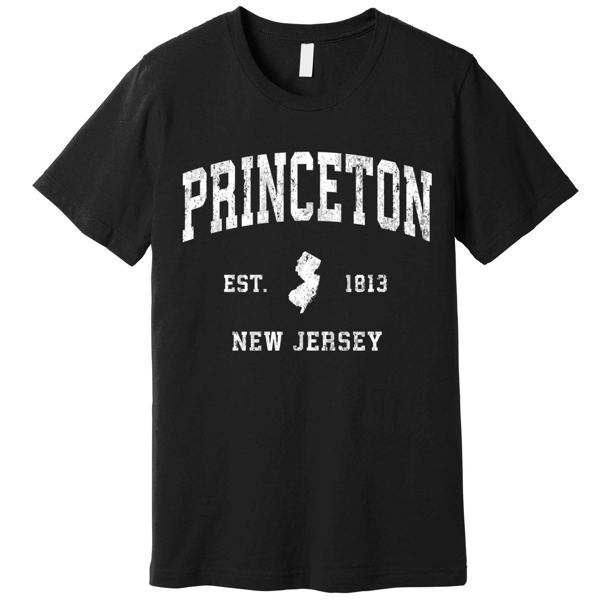 Princeton New Jersey Nj Vintage Athletic Sports Premium T-Shirt