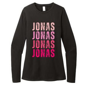 Personalized Name Jonas I Love Jonas Womens CVC Long Sleeve Shirt