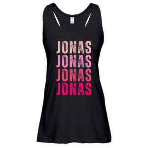 Personalized Name Jonas I Love Jonas Ladies Essential Flowy Tank