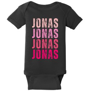 Personalized Name Jonas I Love Jonas Baby Bodysuit