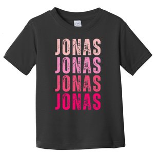 Personalized Name Jonas I Love Jonas Toddler T-Shirt