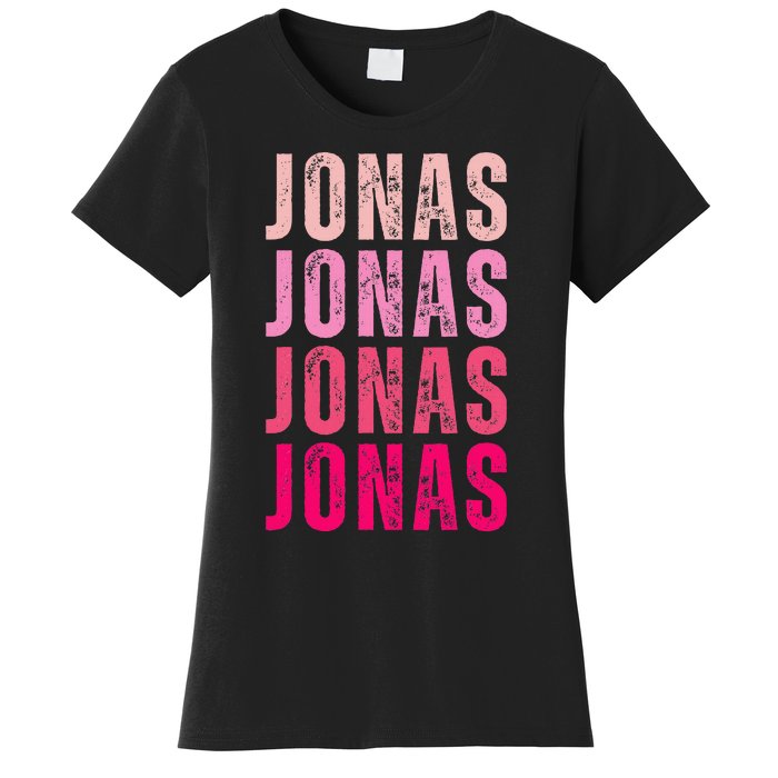 Personalized Name Jonas I Love Jonas Women's T-Shirt