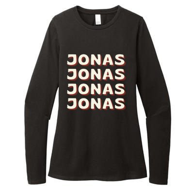 Personalized Name Jonas I Love Jonas Womens CVC Long Sleeve Shirt