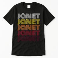 Personalized Name Janet Vintage Janet Tall T-Shirt