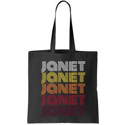 Personalized Name Janet Vintage Janet Bag