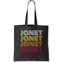 Personalized Name Janet Vintage Janet Bag