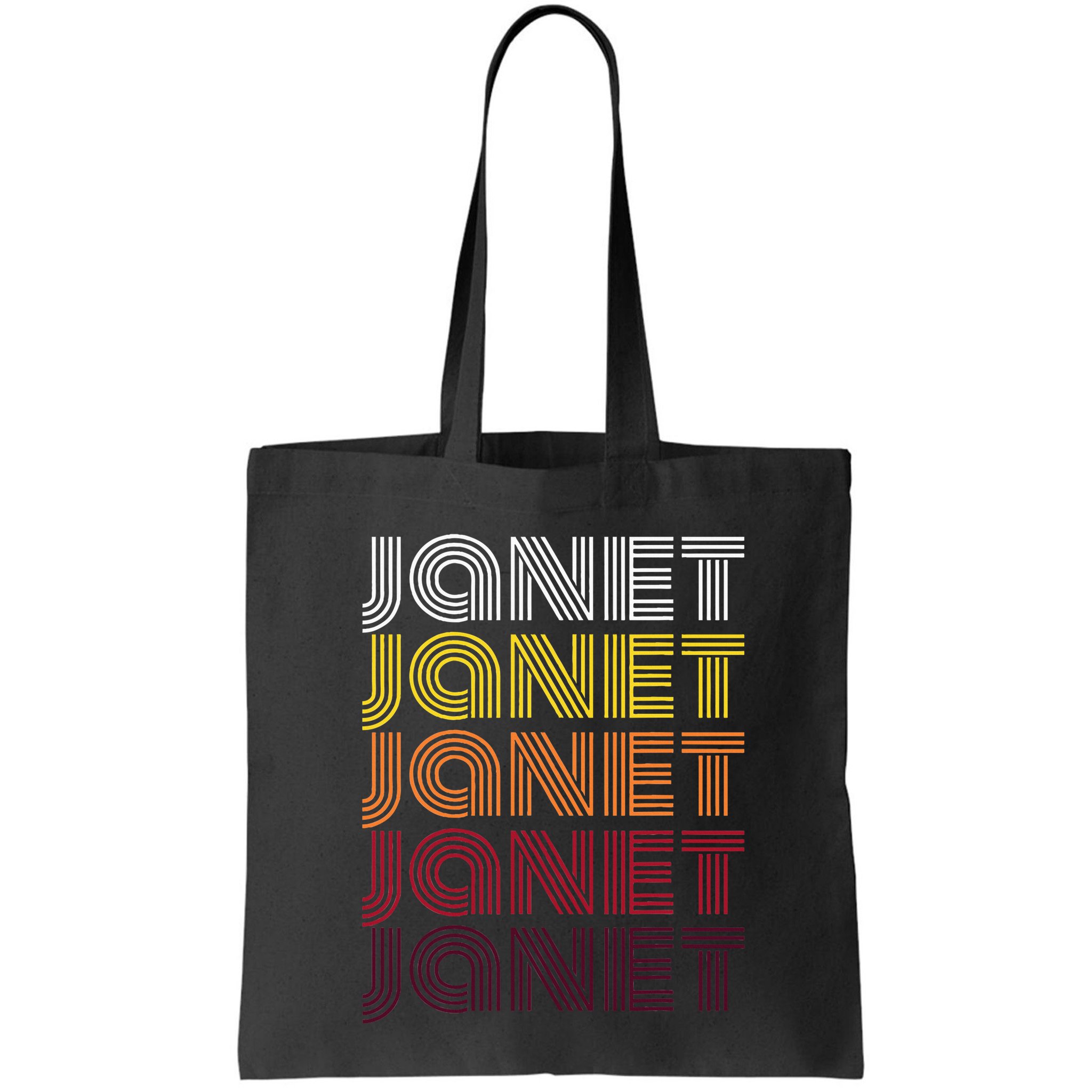 Personalized Name Janet Vintage Janet Bag